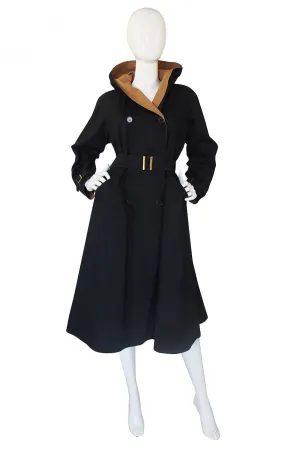 1970s Unworn Reversible Valentino Trench
