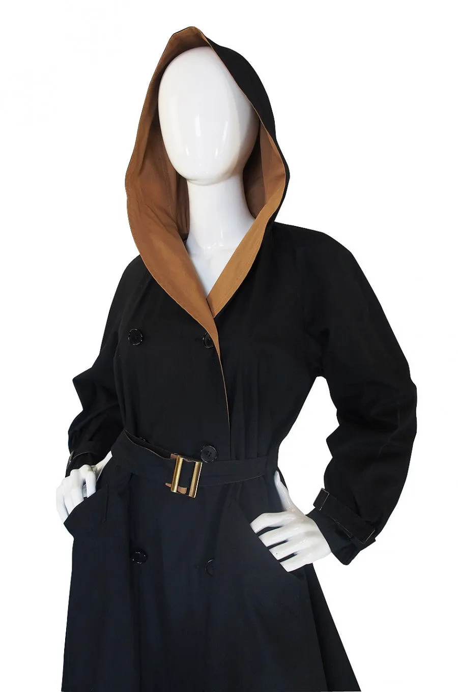 1970s Unworn Reversible Valentino Trench