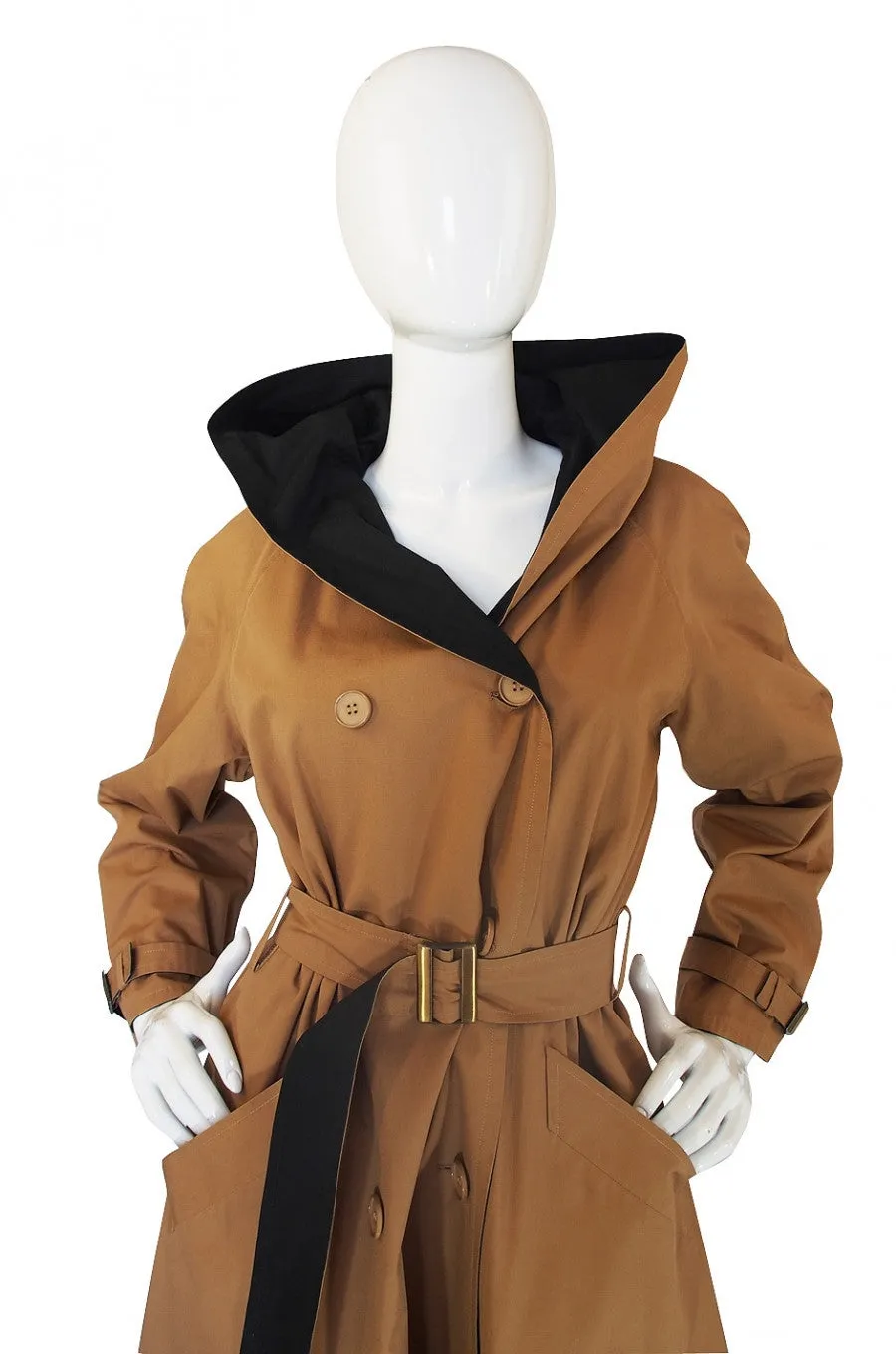 1970s Unworn Reversible Valentino Trench