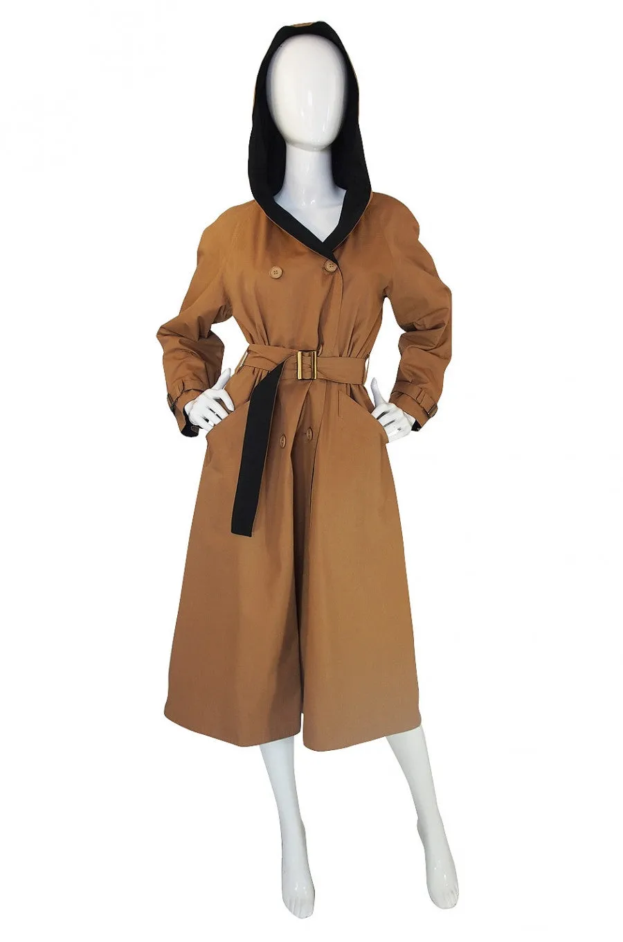 1970s Unworn Reversible Valentino Trench