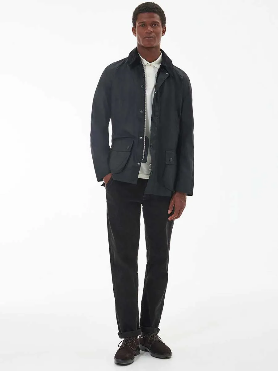 40% OFF BARBOUR Ashby Wax Jacket - Mens - Black - Size: XL