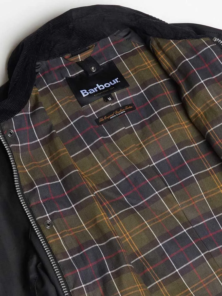 40% OFF BARBOUR Ashby Wax Jacket - Mens - Black - Size: XL