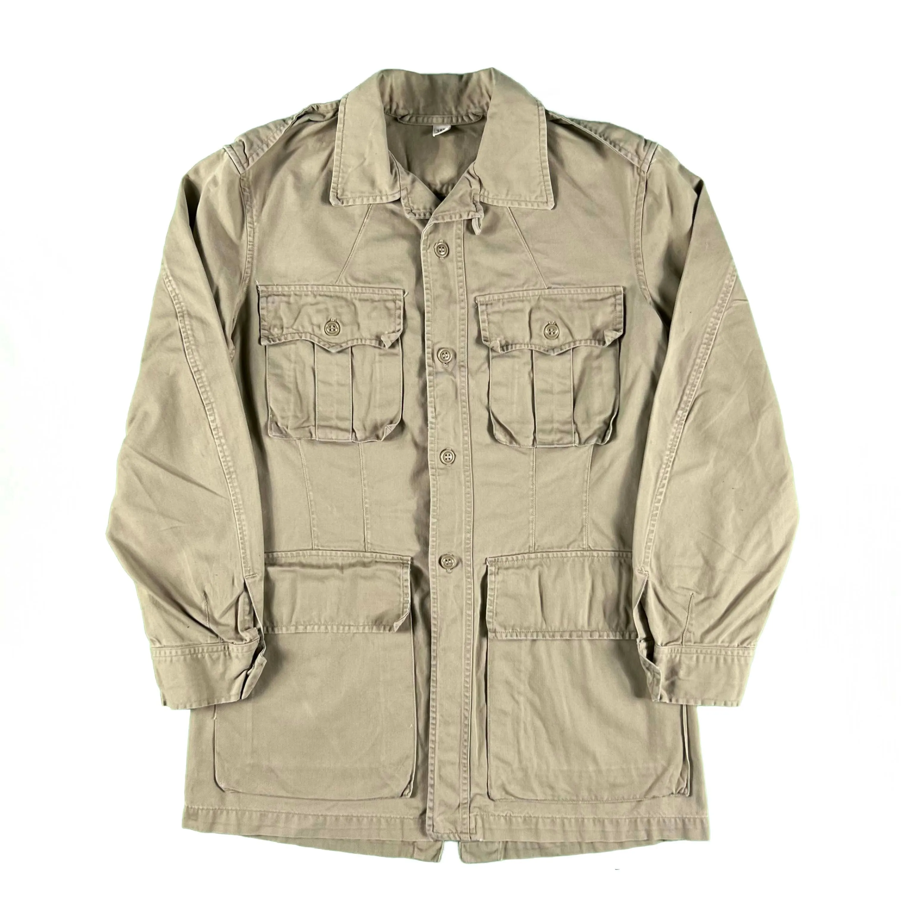 50s US Army Tan Tropical Jacket- S