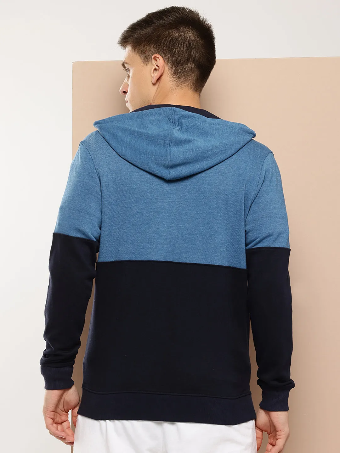 Alcis Men Printed Blue Jackets
