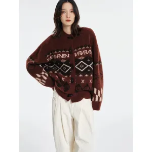 Alpaca Blended Cardigan