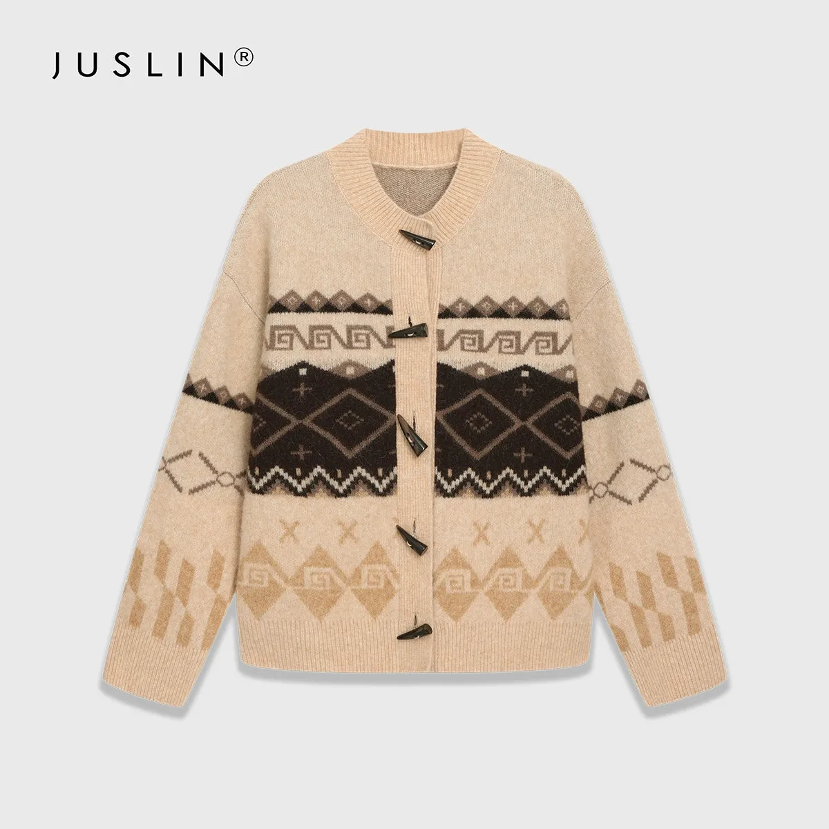 Alpaca Blended Cardigan