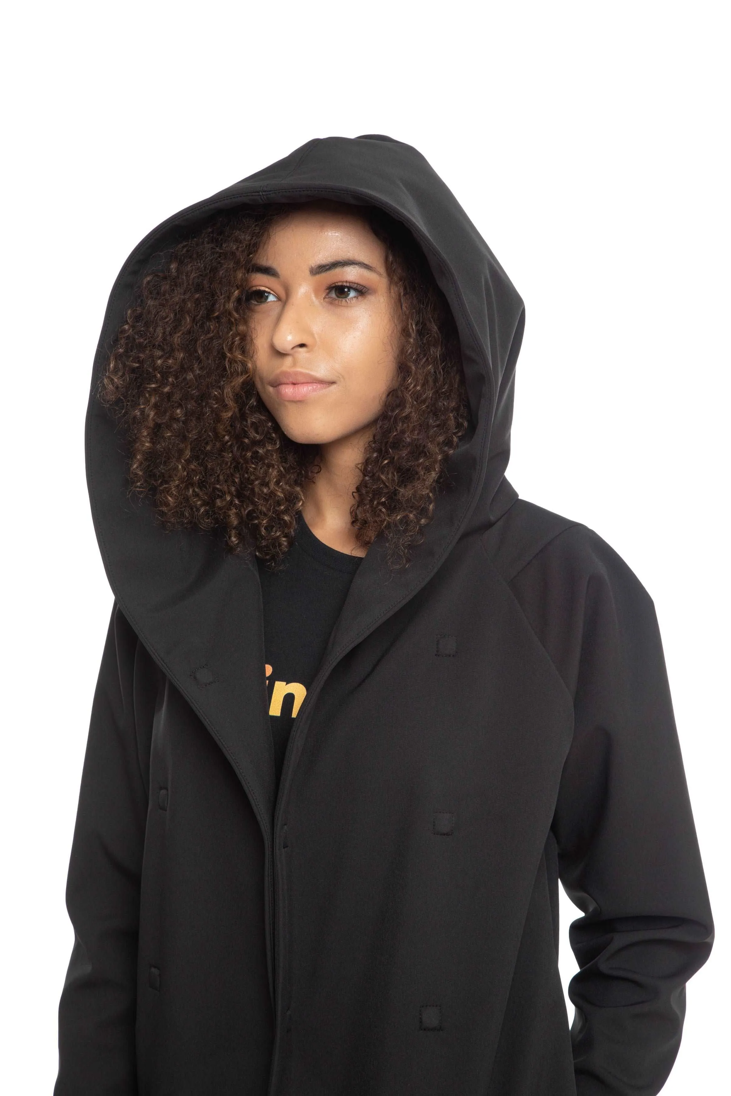 Asher Black Waterproof, Windproof, and Unisex Jacket