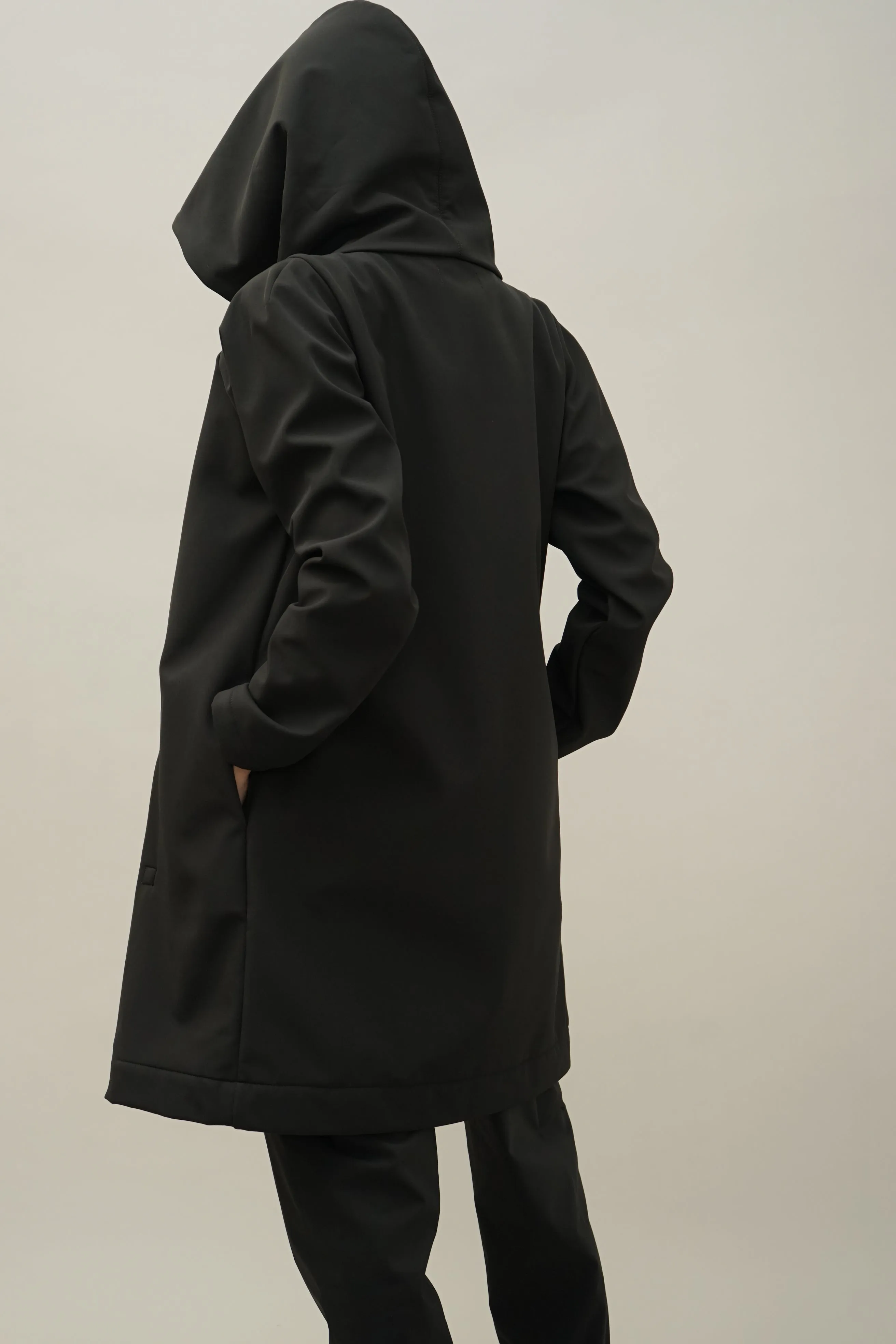 Asher Black Waterproof, Windproof, and Unisex Jacket