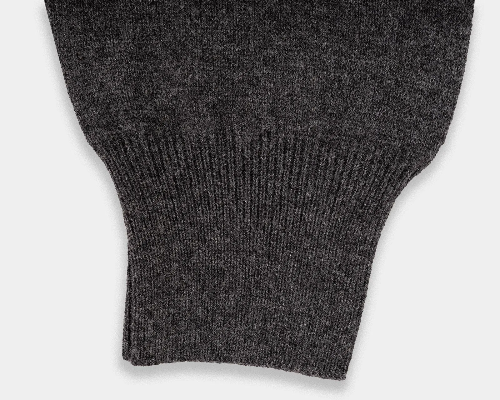 Aspen Gray Cashmere Classic Zip-Front (Sale Size XL Only)