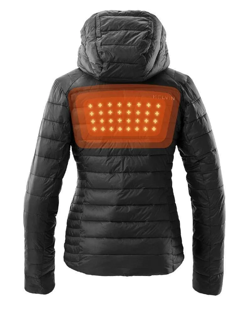 Aura Women’s Heated Jacket Black