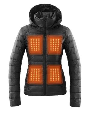 Aura Women’s Heated Jacket Black