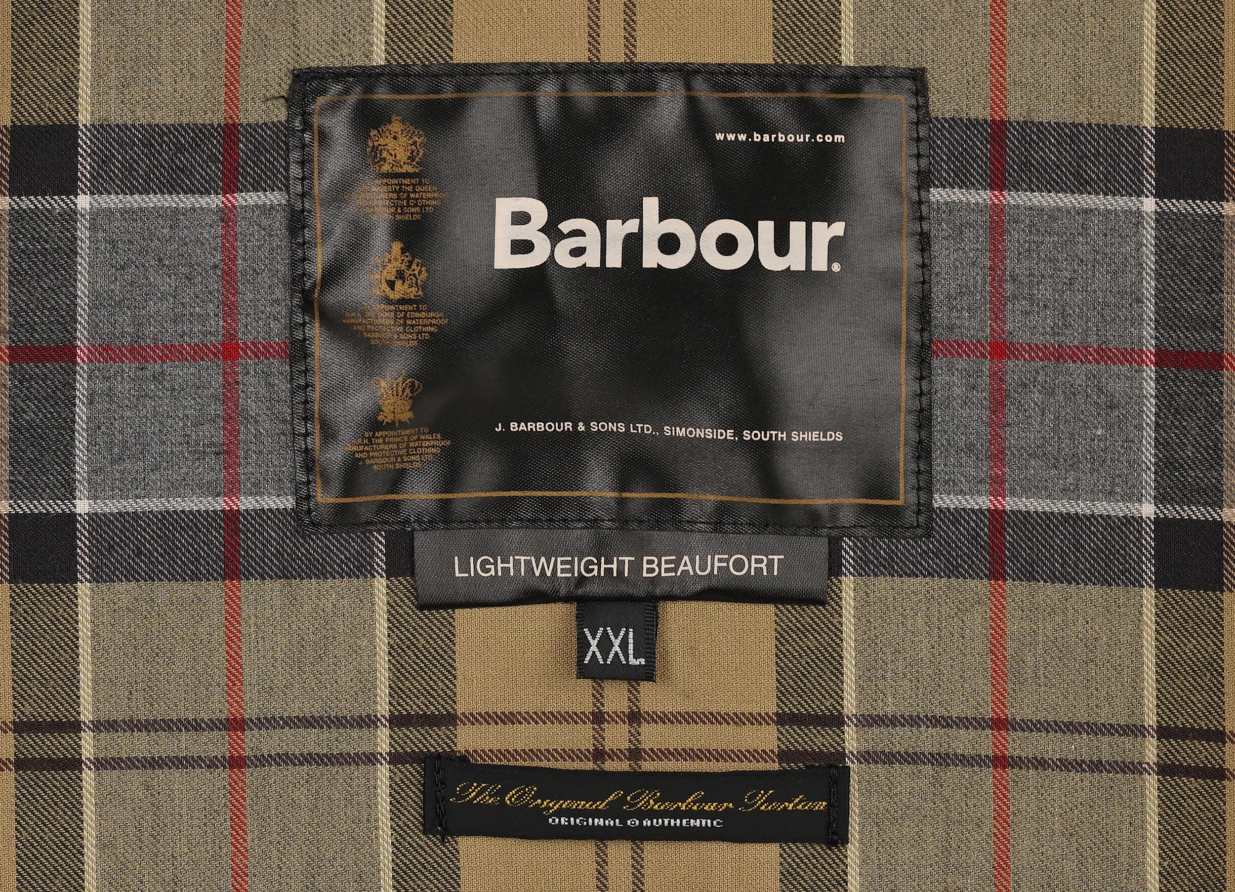 Barbour Lightweight Beaufort Jacket - Brown - XXL