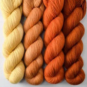 Big Sur, Carnelian, Cygnus, Embossed - Yummy 2-Ply Quartet