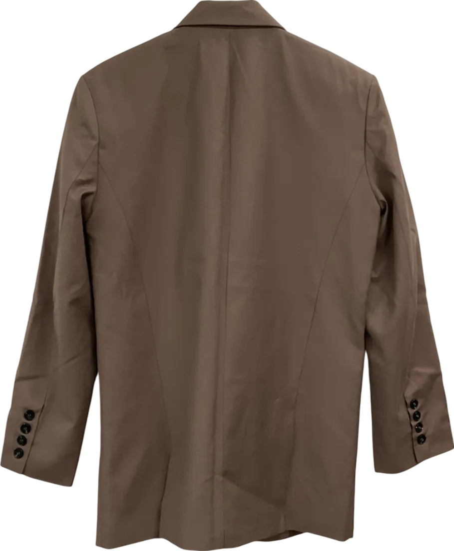 BOA Brown Single Breasted Blazer UK XS