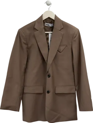 BOA Brown Single Breasted Blazer UK XS