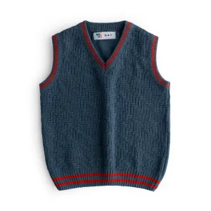 Boys Wool Sleeveless Sweater