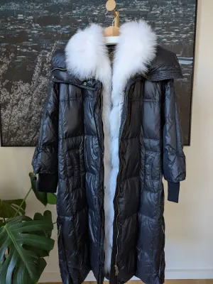 Brand New Goose Down Jacket Size 8-12 FREE SHIPPING 119 Black