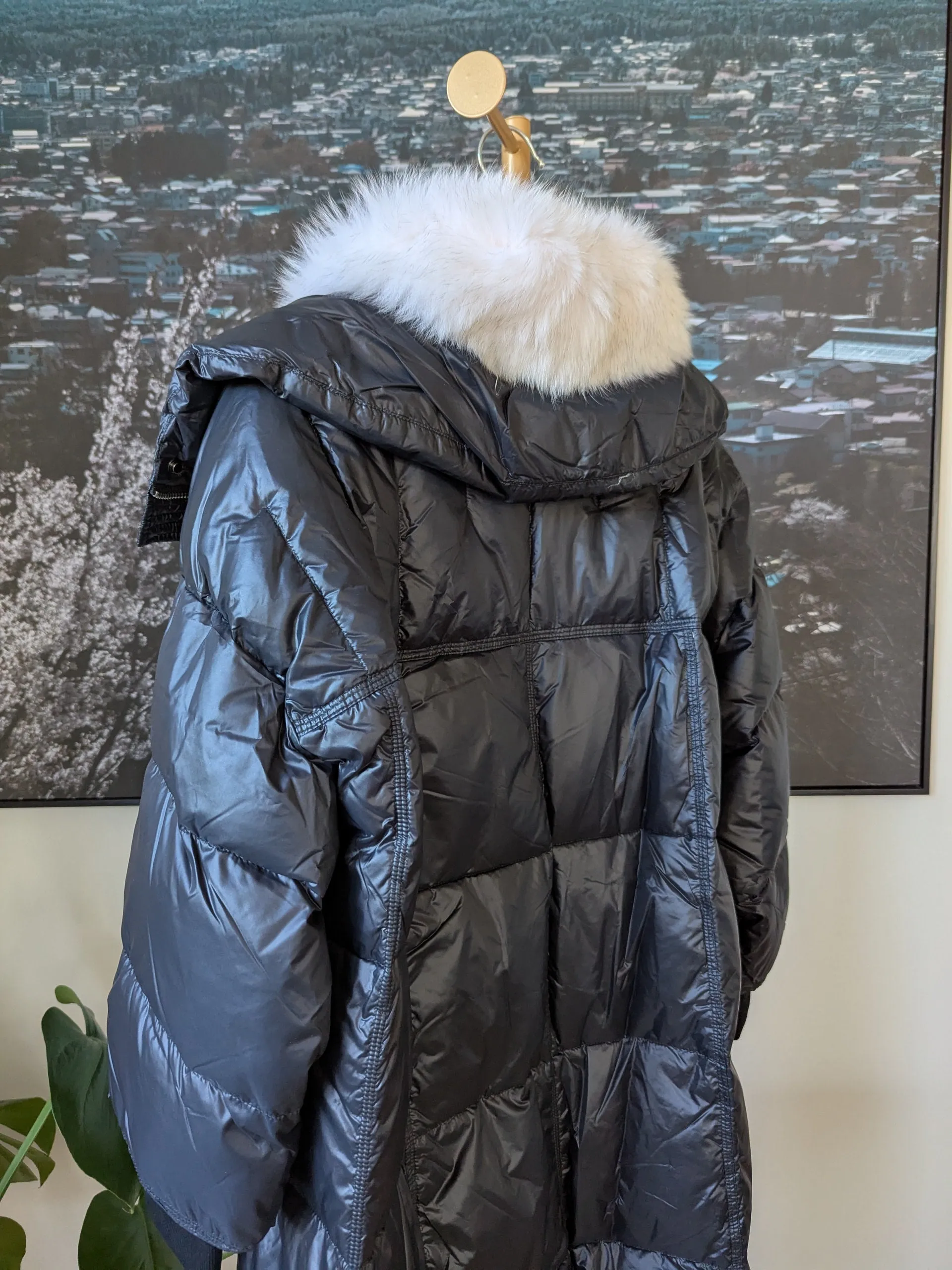 Brand New Goose Down Jacket Size 8-12 FREE SHIPPING 119 Black