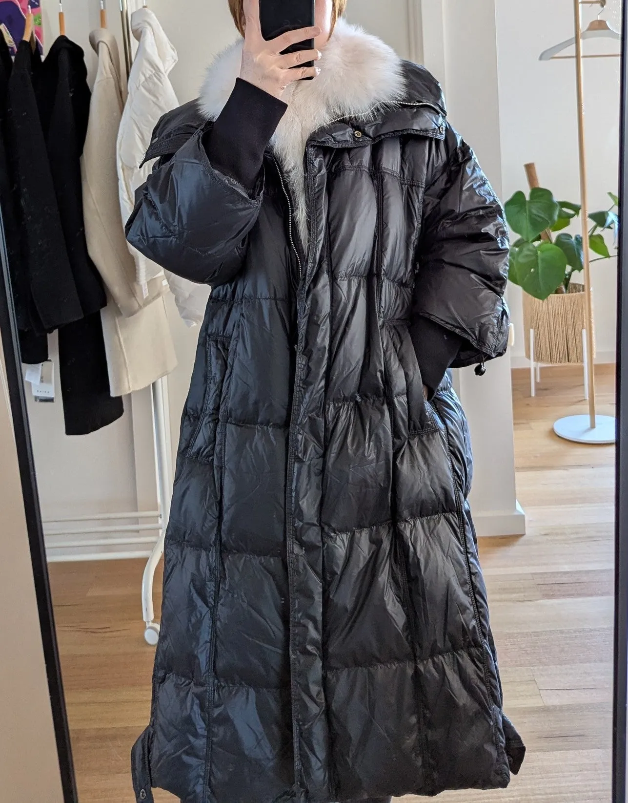 Brand New Goose Down Jacket Size 8-12 FREE SHIPPING 119 Black