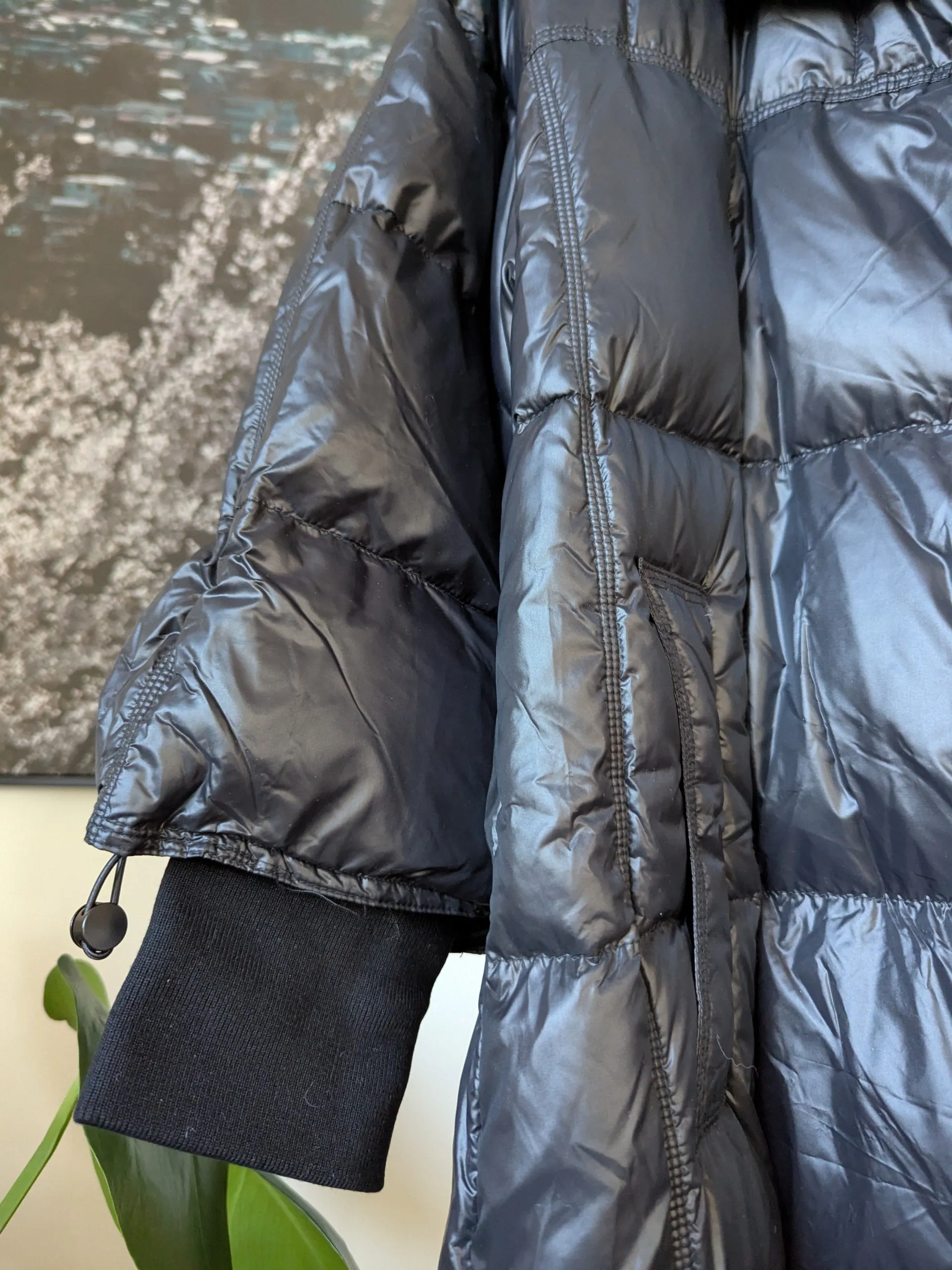Brand New Goose Down Jacket Size 8-12 FREE SHIPPING 119 Black