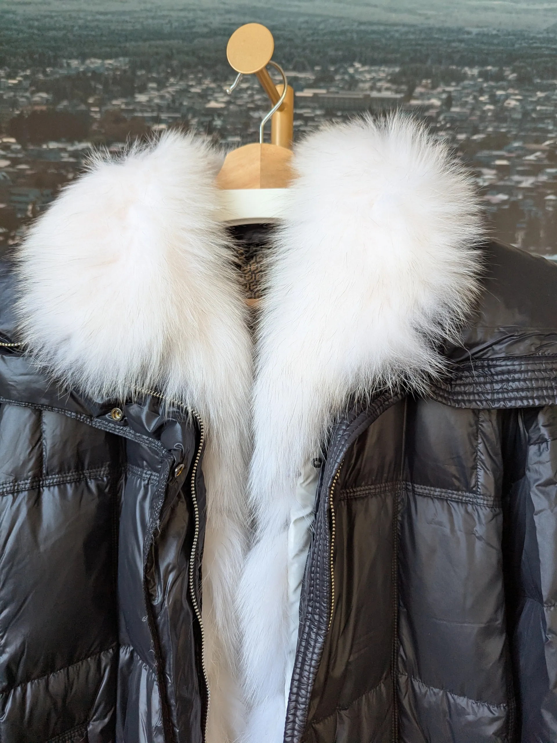 Brand New Goose Down Jacket Size 8-12 FREE SHIPPING 119 Black