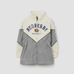 Burberry College Graphic Nylon Jacket