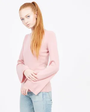 Cashmere Bow Back Sweater