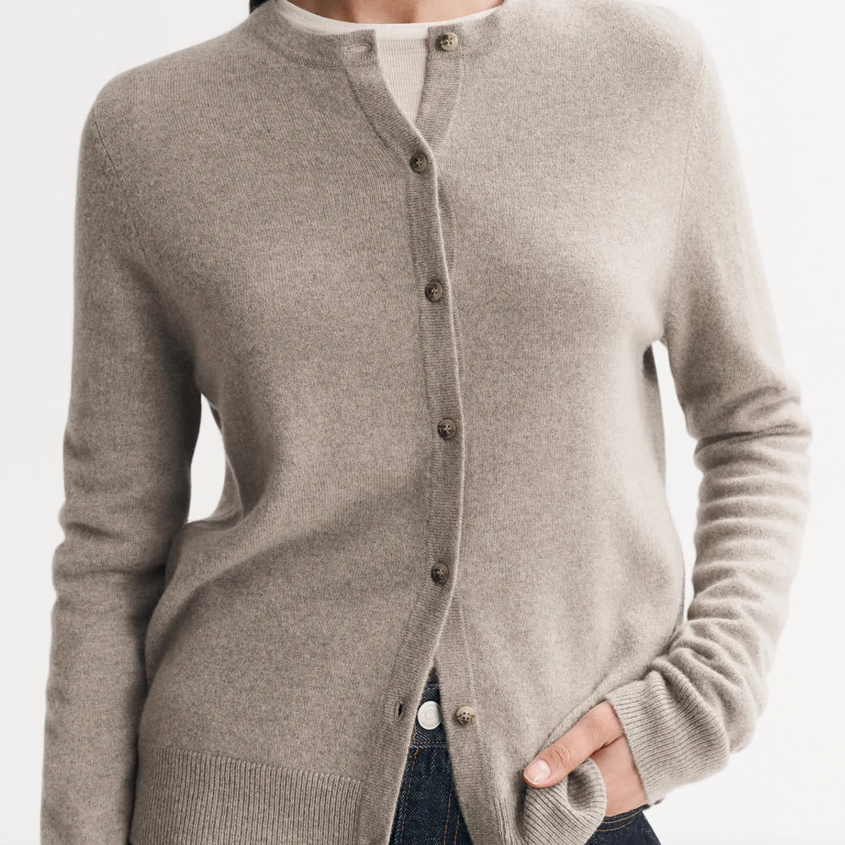 Cashmere Cardigan | Soft Goat