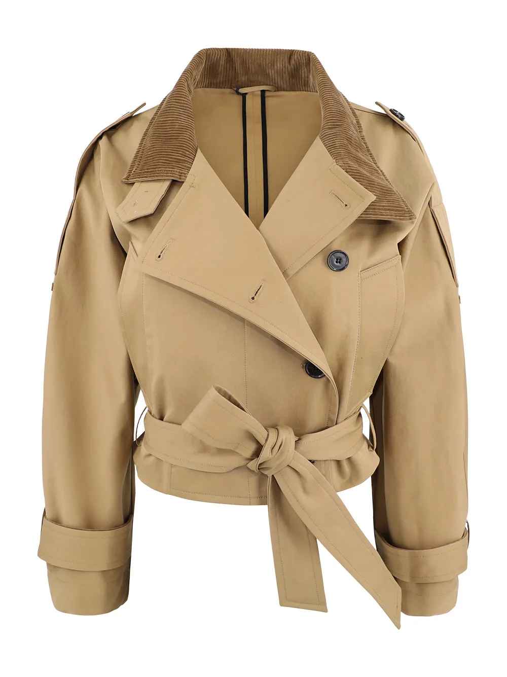 Citizens of Humanity Kiernen Chopped Barn Jacket in British Tan