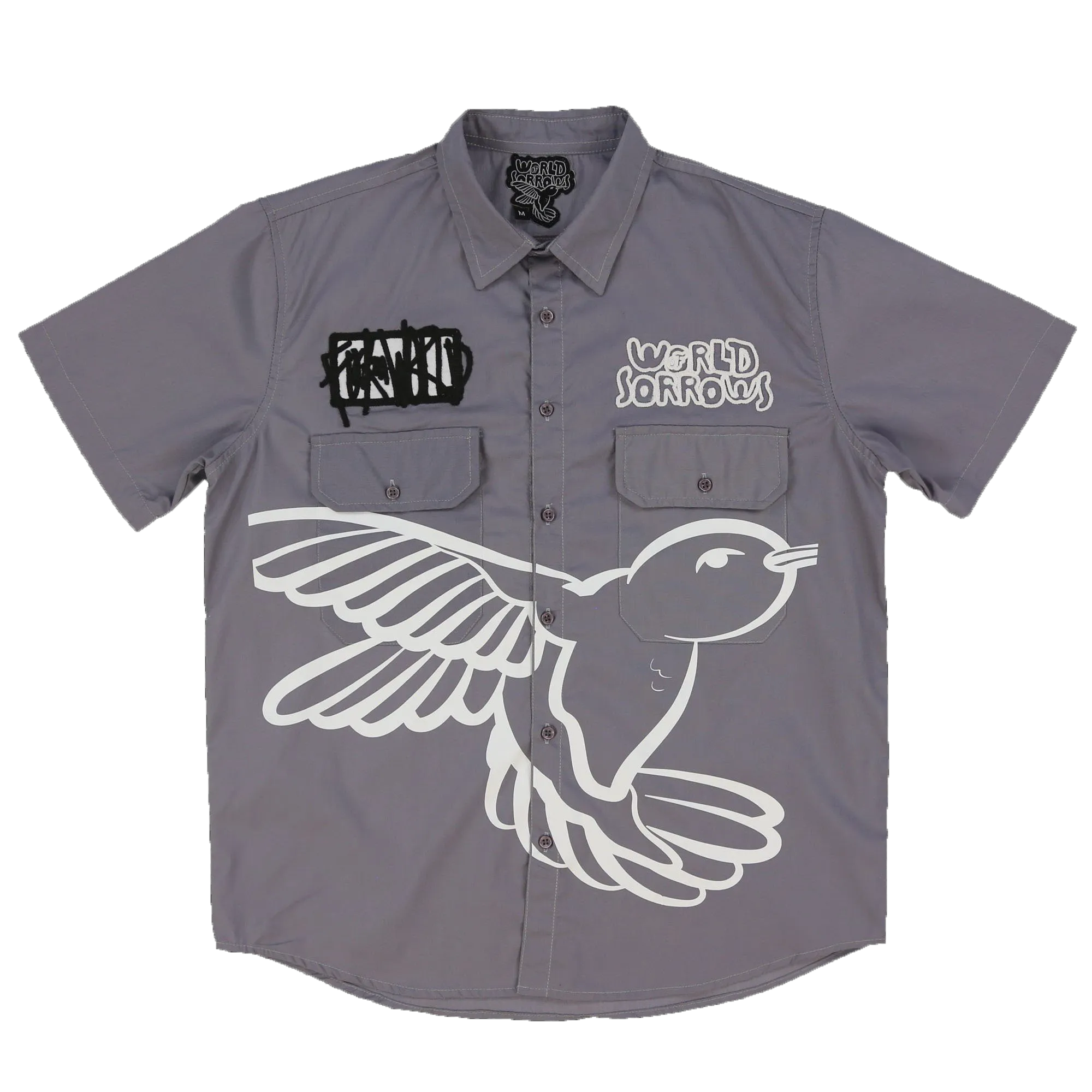 Classic Button Up (Grey)