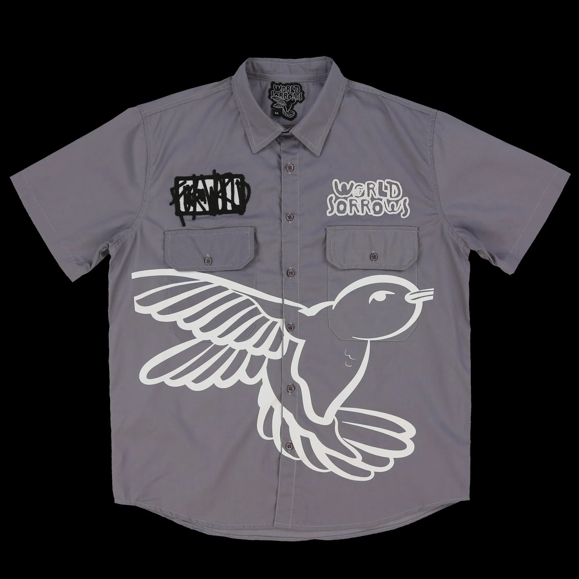 Classic Button Up (Grey)