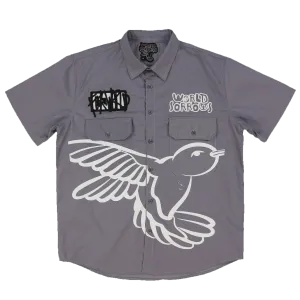 Classic Button Up (Grey)