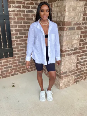Cloud Nine Linen Shirt