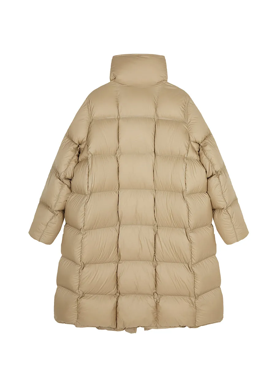 Coat / JNBY A-Shape Mid-Length Goose Down Jacket