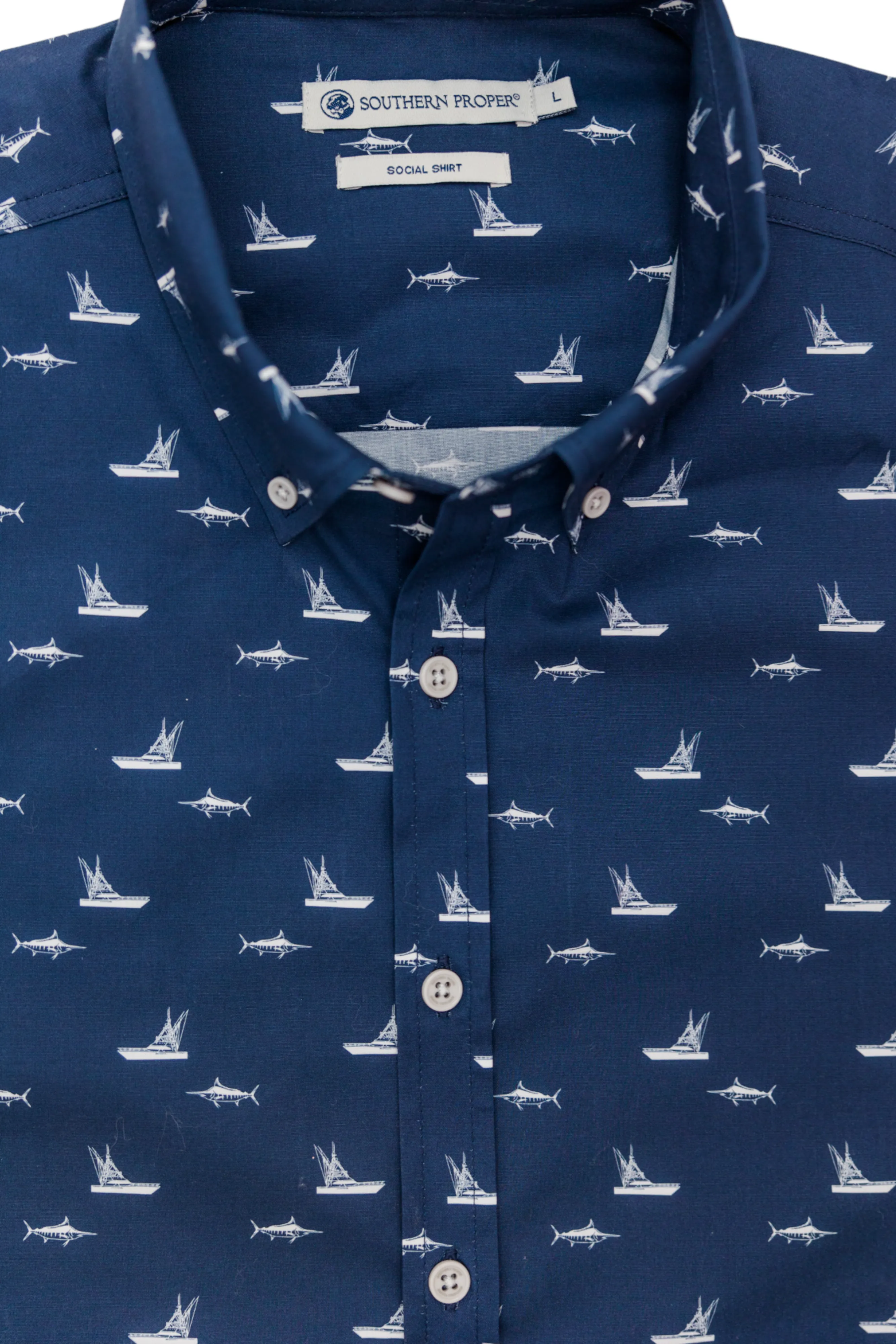 Cocktail Shirt: Chasing Blue
