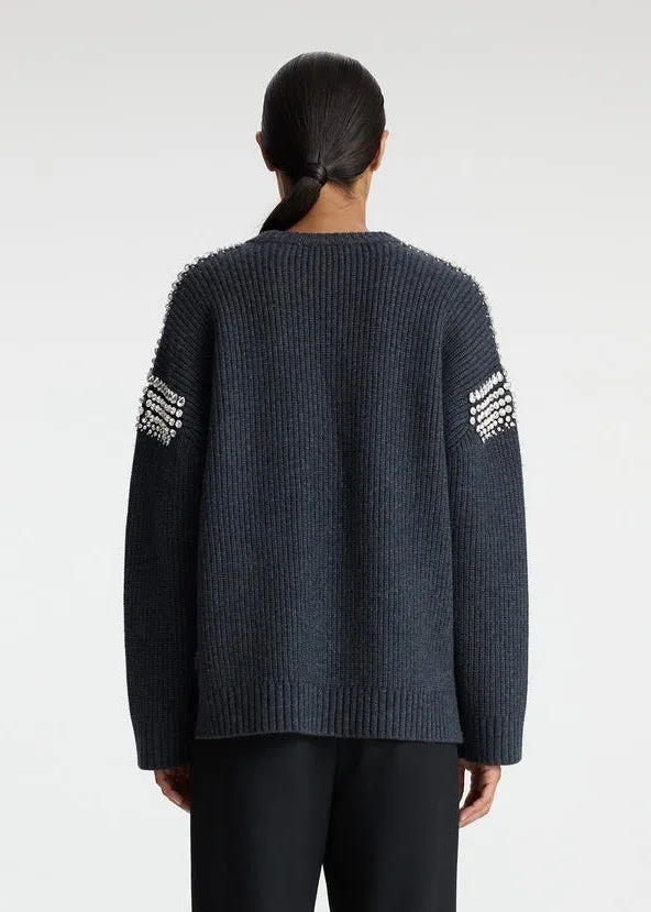 Colby Sweater (Dark Heather Grey)