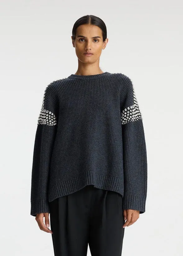 Colby Sweater (Dark Heather Grey)