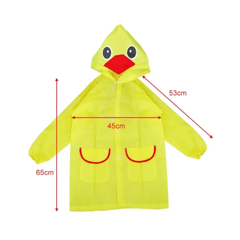 Color Transparent Raincoat