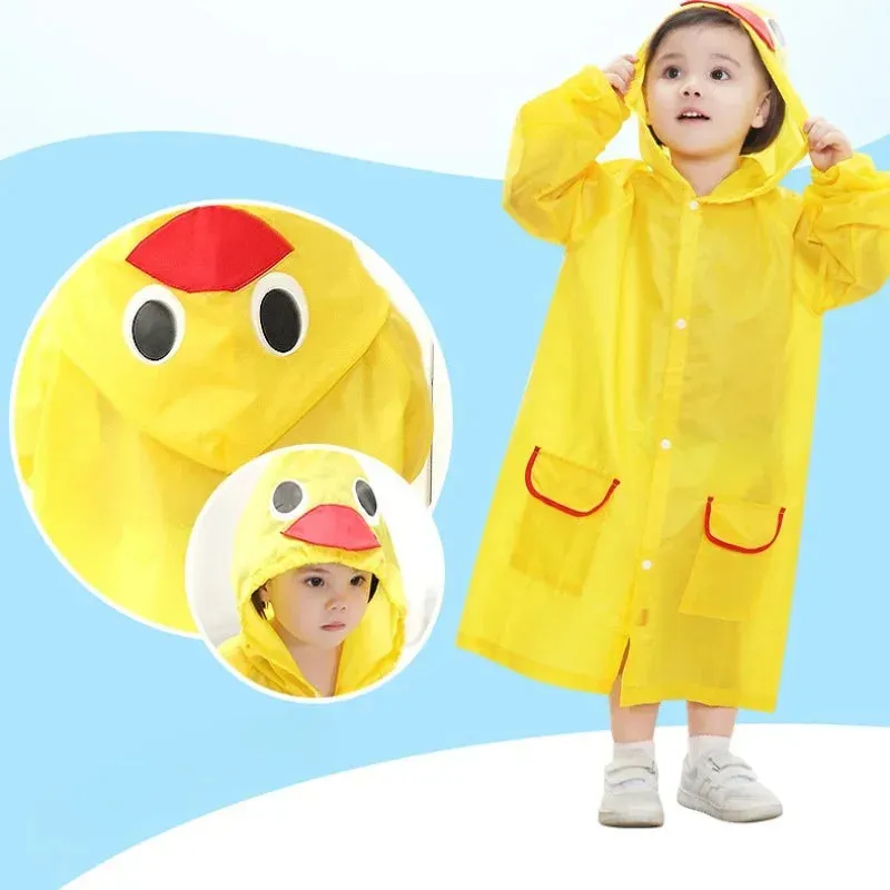 Color Transparent Raincoat