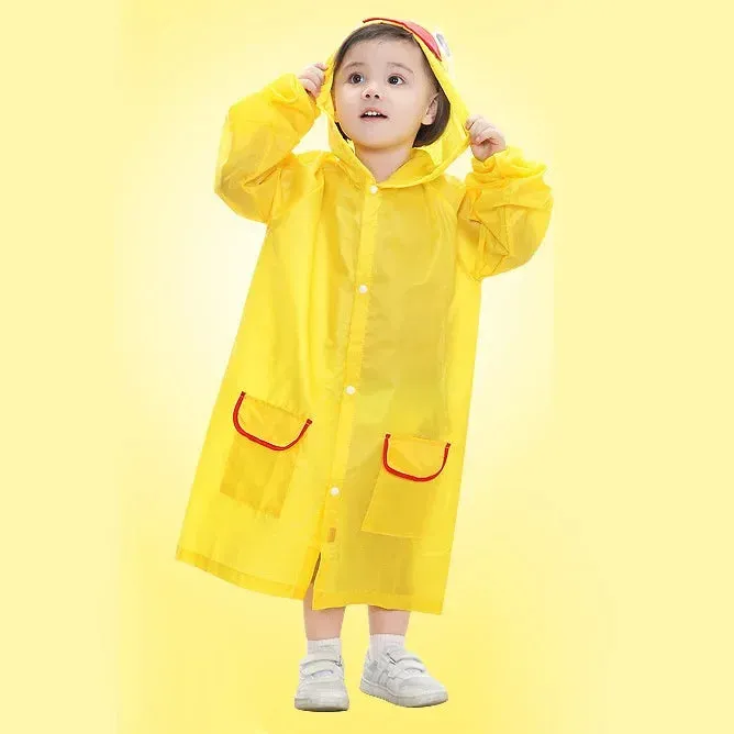 Color Transparent Raincoat