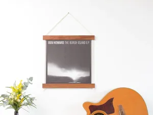 CORNER BLOCK STUDIO Record Jacket Frame - Brunette Hardwood
