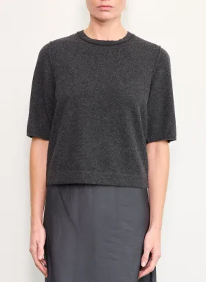 Crown Sweater Tee in Pewter