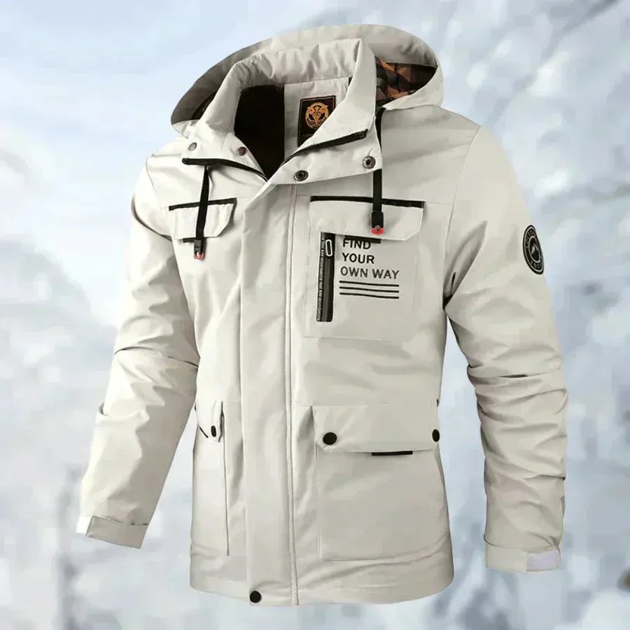 DAVID | COMFORTABLE WIND AND WATERPROOF OUTER JACKET