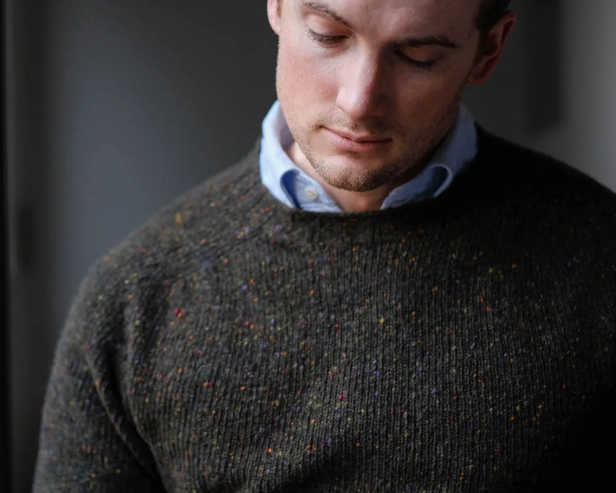 Donegal Sweater in Granite