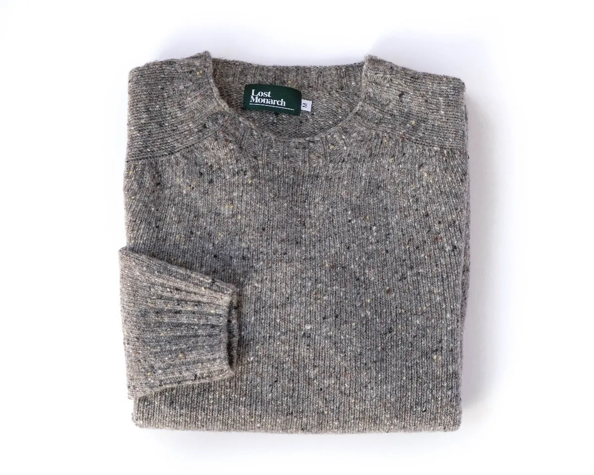 Donegal Sweater in Granite