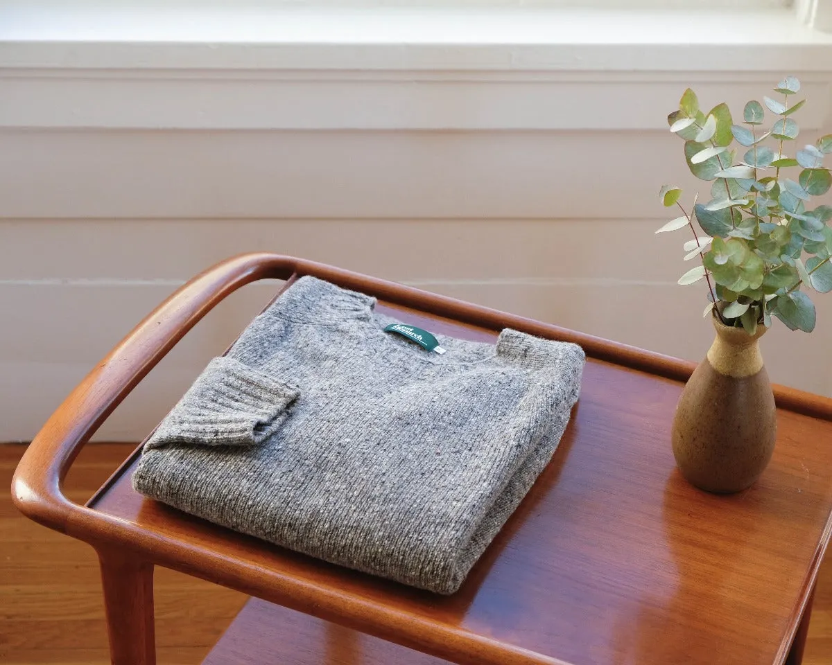Donegal Sweater in Granite