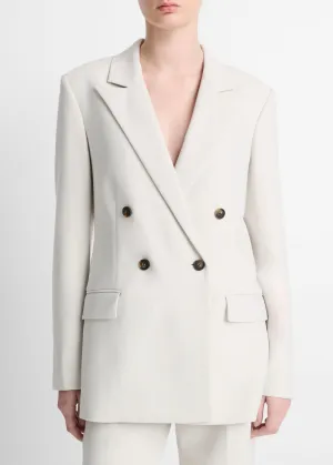 Double Breasted Blazer (Salt Glass)