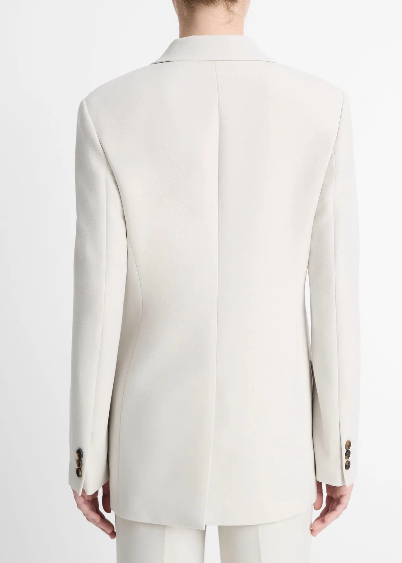 Double Breasted Blazer (Salt Glass)