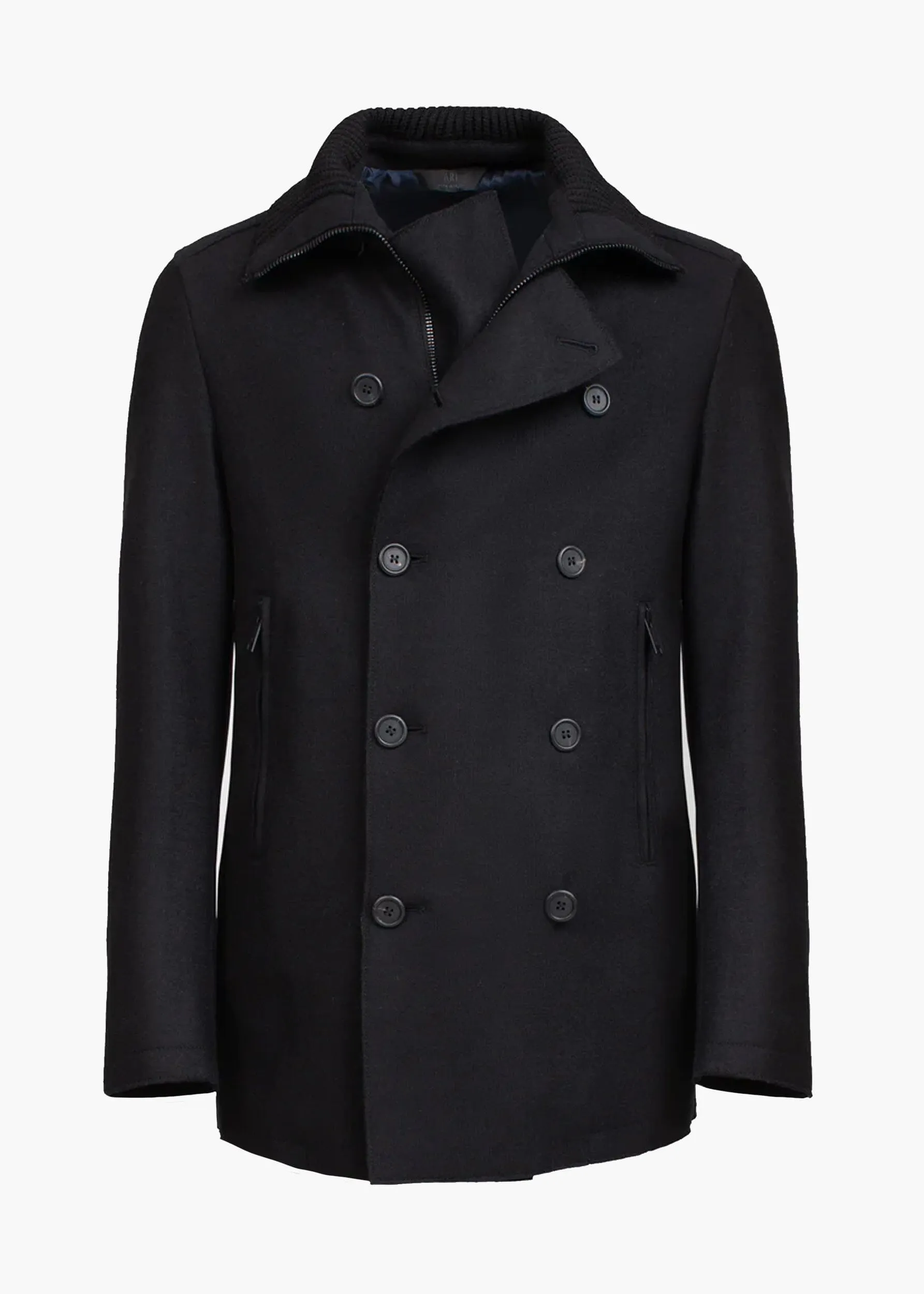 DOUBLE BREASTED PEA COAT