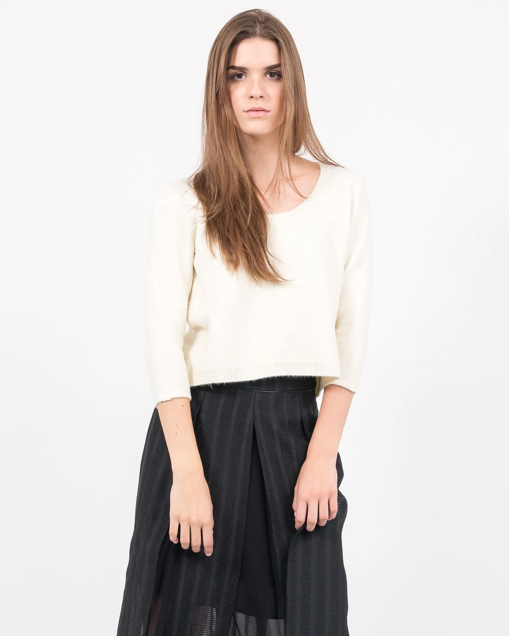 Elexis Cropped Pullover